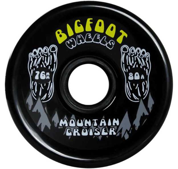 Bigfoot Mountain Cruiser Longboard Wheels