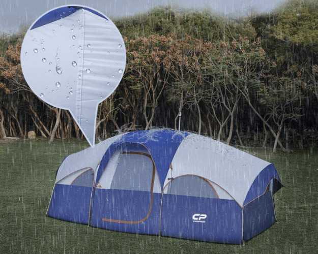 CAMPROS 8-Person Camping Tent