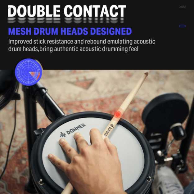 Donner DED-200 Electric Drum Set