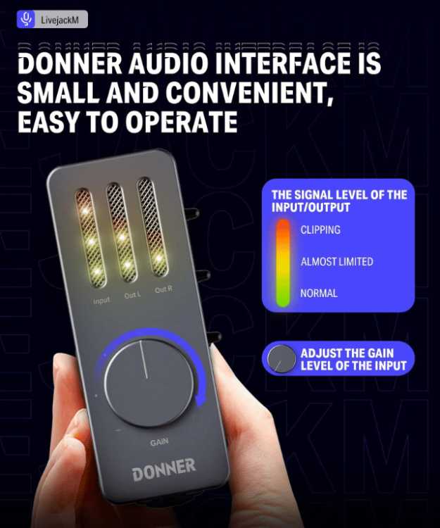 Donner USB Audio Interface