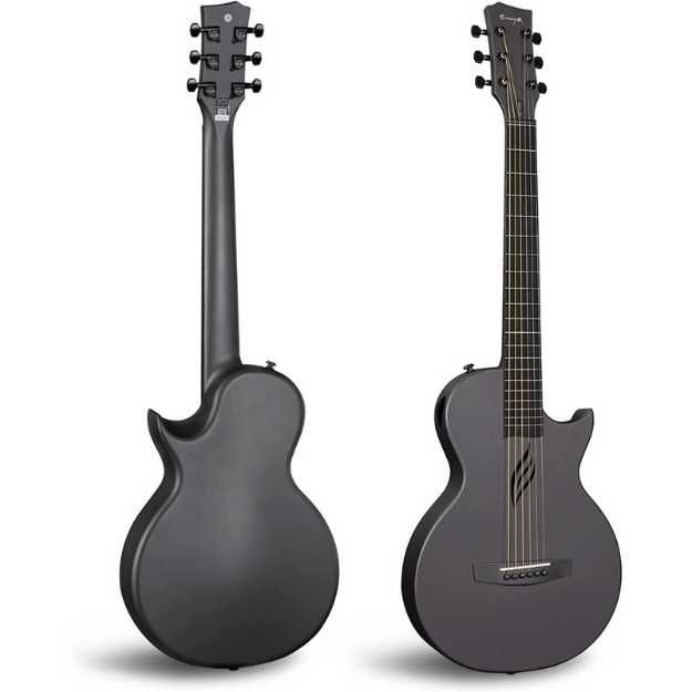 Enya Nova Go Carbon Fiber Acoustic Guitar 1/2 Size Beginner Guitar