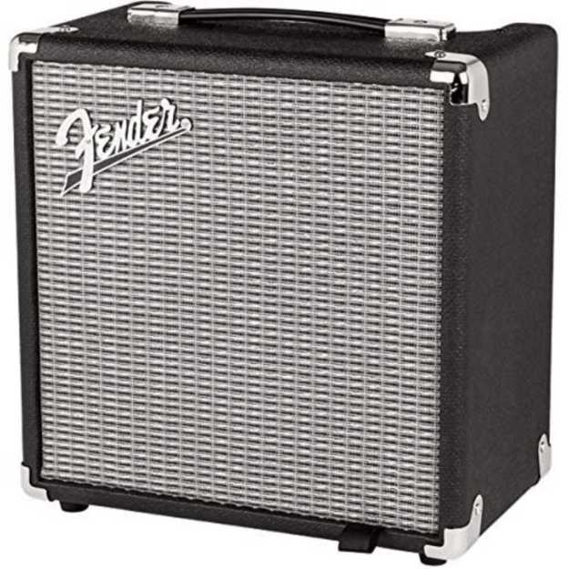 Fender Rumble 15 Bass Combo Amplifier Bundle
