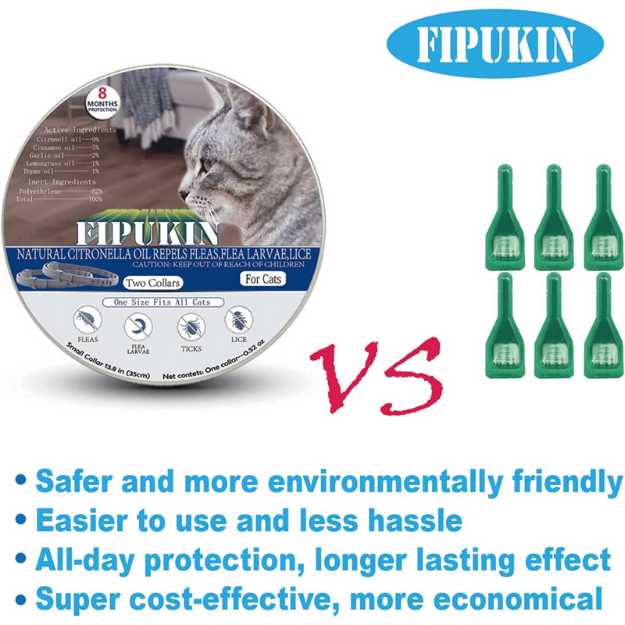 Fipukin Flea and Tick Collar for cats