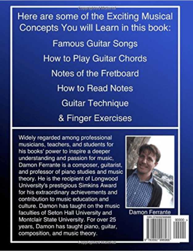 Guitar Book for Adult Beginners By Damon Ferrante