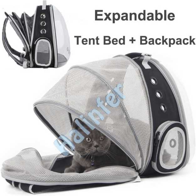 Halinfer Expandable Cat Backpack