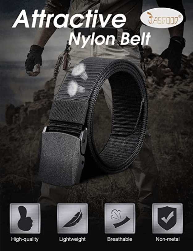 JASGOOD Nylon Canvas Military Tactical Belt