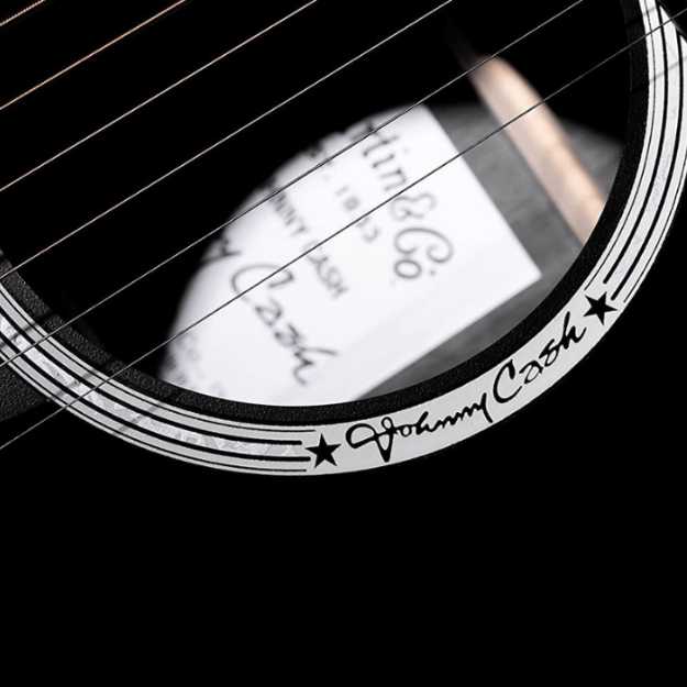 Martin Guitars DX Johnny Cash Signature Edition Acoustic-Electric Guitar