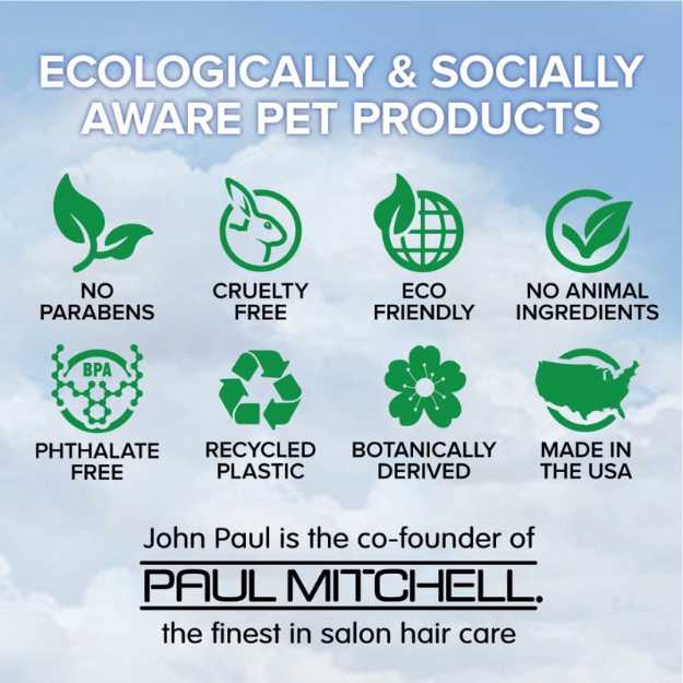 Paul Mitchell Oatmeal Shampoo - Grooming for Dogs and Cats
