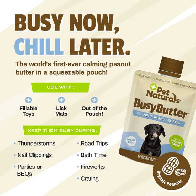 Pet Naturals Busy Butter Easy Squeeze