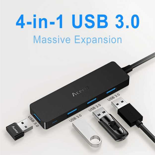 Aceele USB Hub 3.0 Splitter