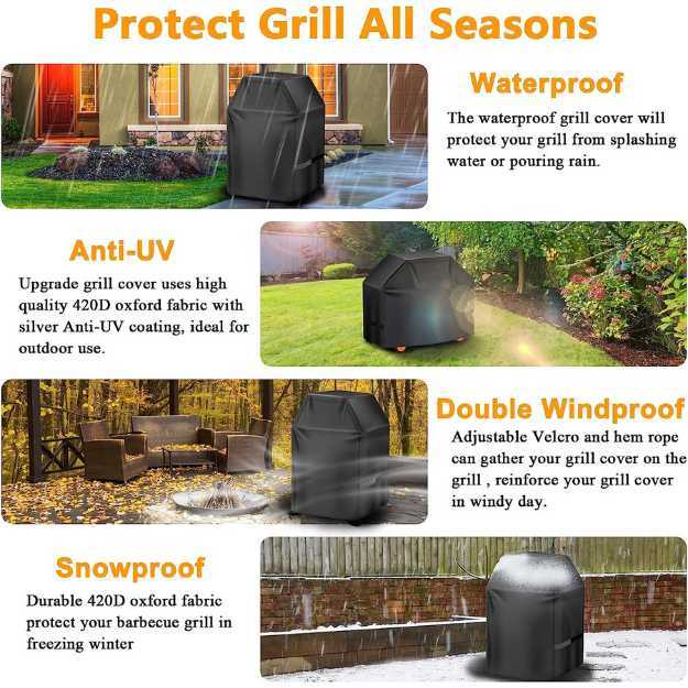 Aoretic Grill Cover 32-inch Gas BBQ-Cover