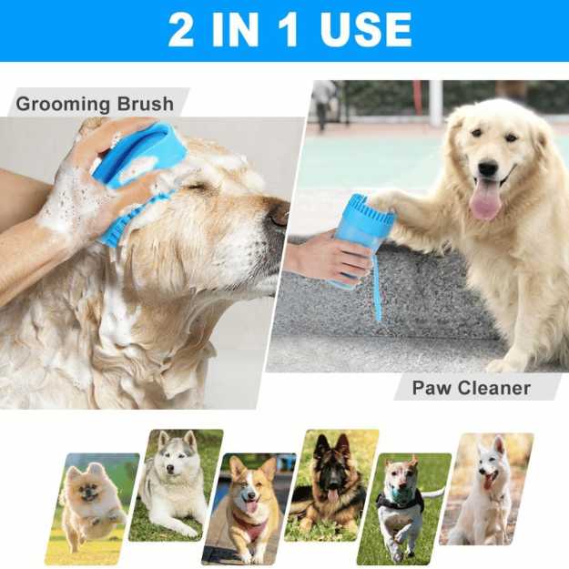 CHOOSEEN Dog Paw Cleaner Large Dog Cleaner