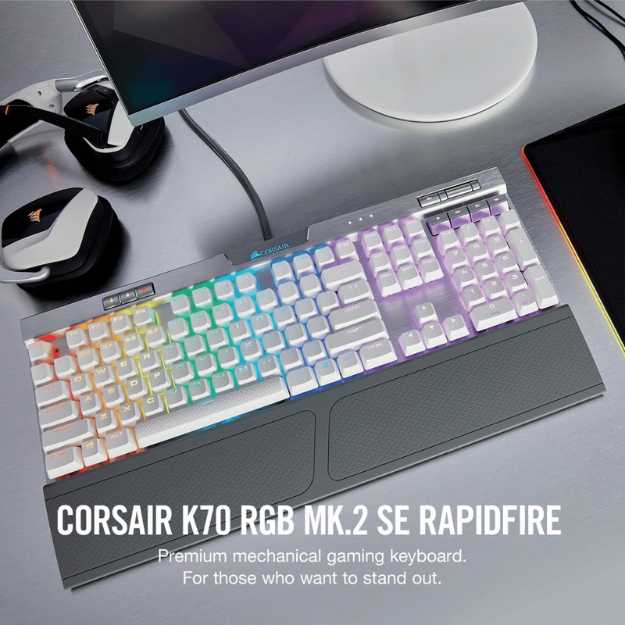 Corsair K70 Mechanical RAPIDFIRE Gaming Keyboard
