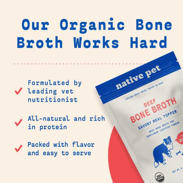 Native Pet Bone Broth for Dogs
