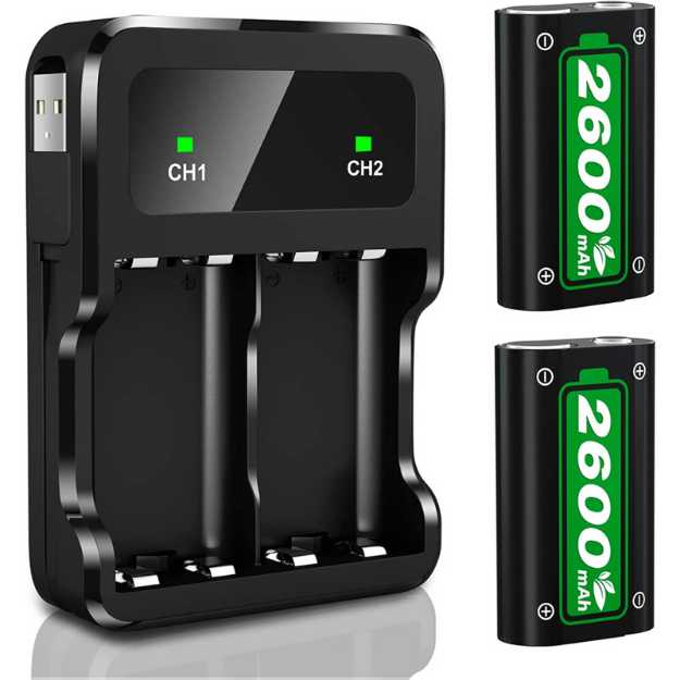 Ponkor Rechargeable Battery Packs for Xbox Series X|S/Xbox One