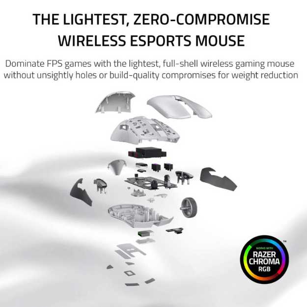 Razer Viper Ultimate Lightweight Wireless Gaming Mouse & RGB Charging Dock
