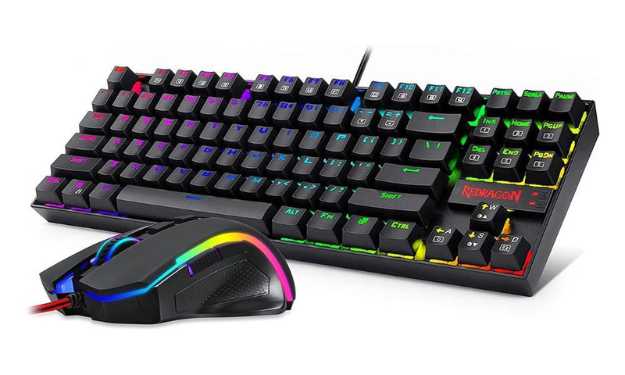 Redragon K552 Mechanical Gaming Keyboard and Mouse Combo