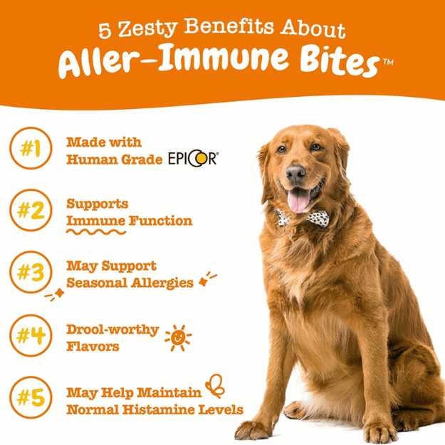 Zesty Paws Allergy Immune Supplement for Dogs